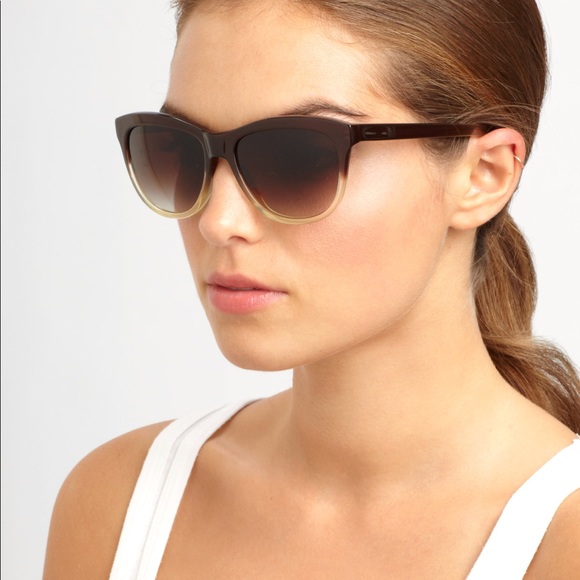 • NEW • Oliver People’s • Reigh Cat Eye Sunglasses Burgundy Red Women’s